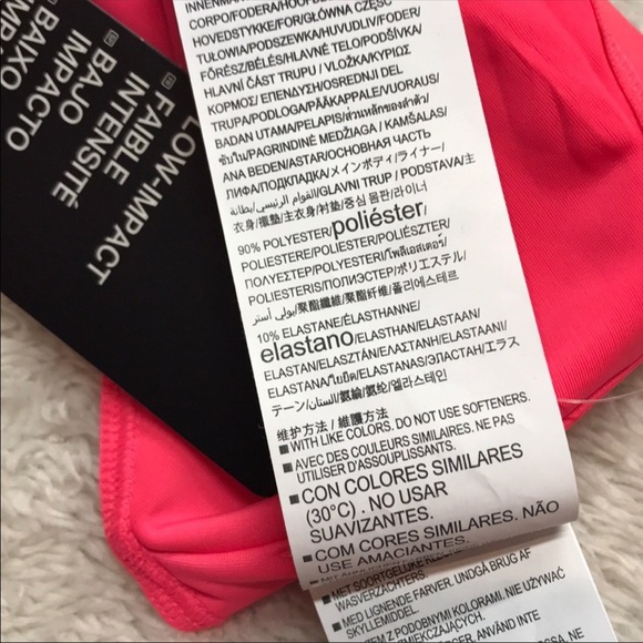 Hot Pink Under Armour Sports Bra - Picture 6 of 7